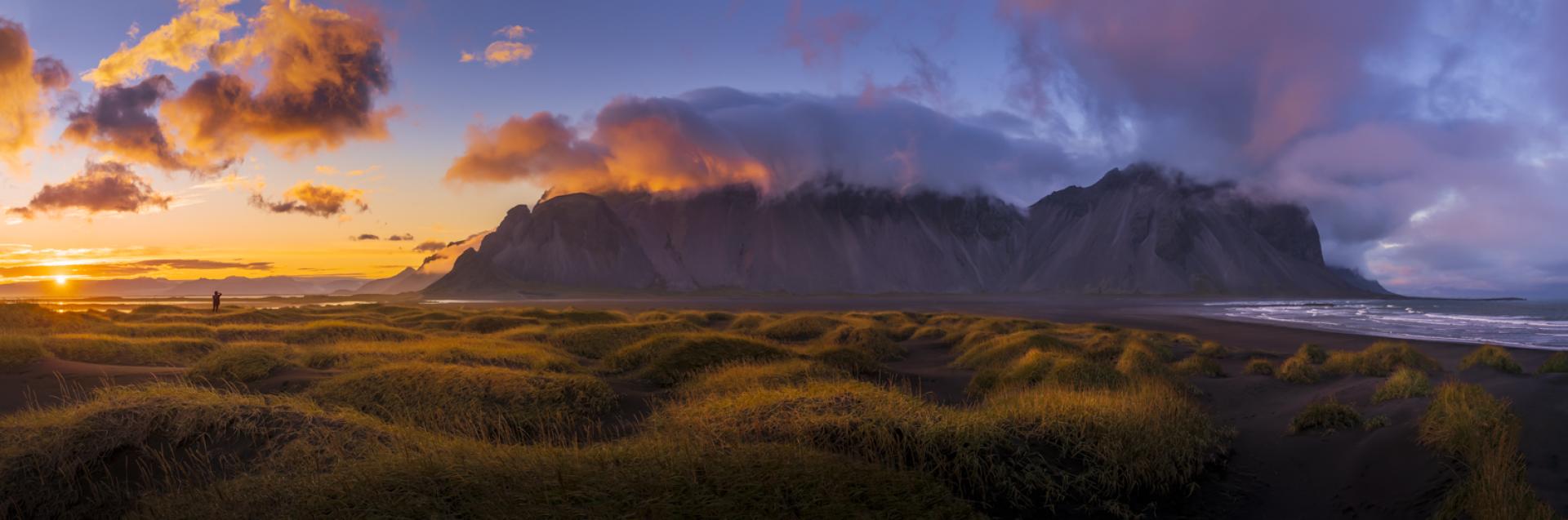 Global Photography Awards Winner - Sunset Grace at Vestrahorn