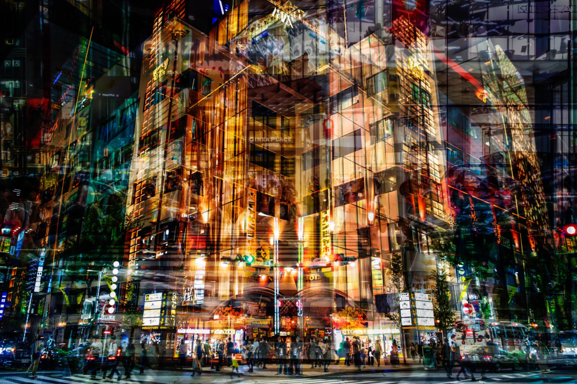 Global Photography Awards Winner - Hallucination City,Tokyo