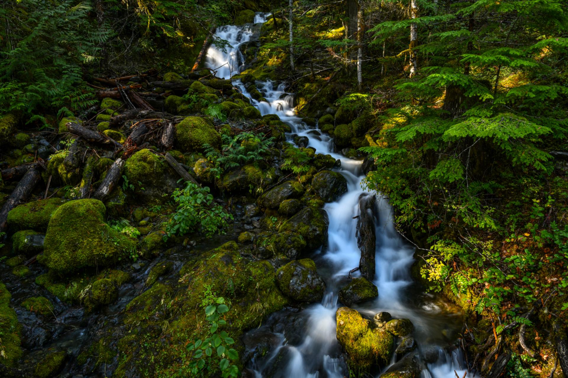 Global Photography Awards Winner - Waterfall Below Lena Lake