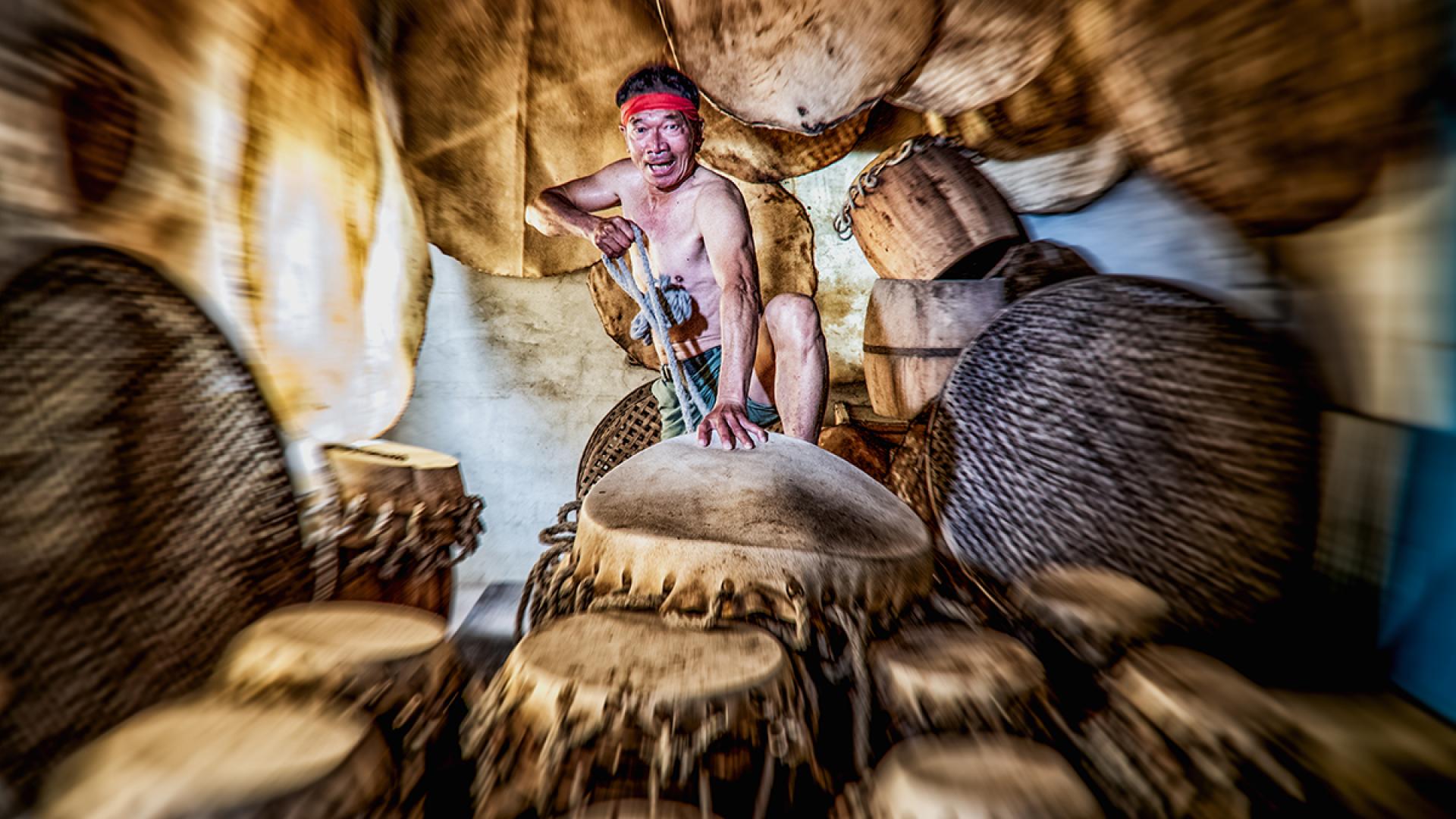 Global Photography Awards Winner - Handmade drum