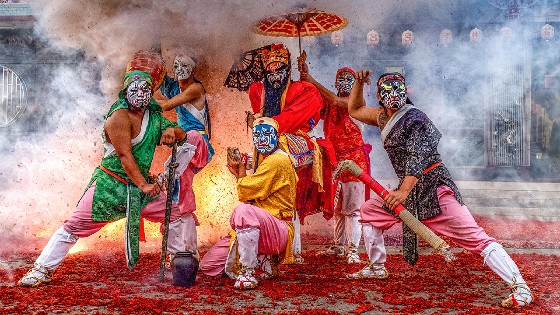 Global Photography Awards Winner - Zhong Kui Ghost Hunting Team