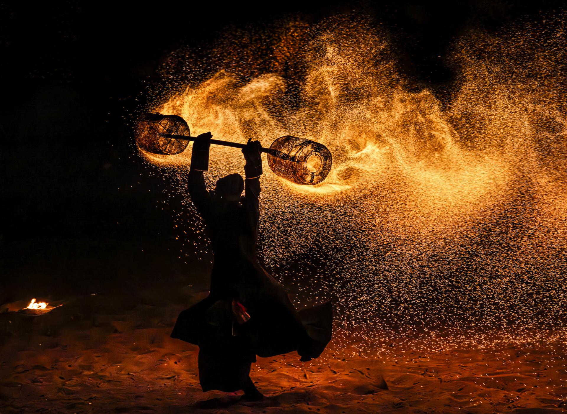 Global Photography Awards Winner - Dance of big fire