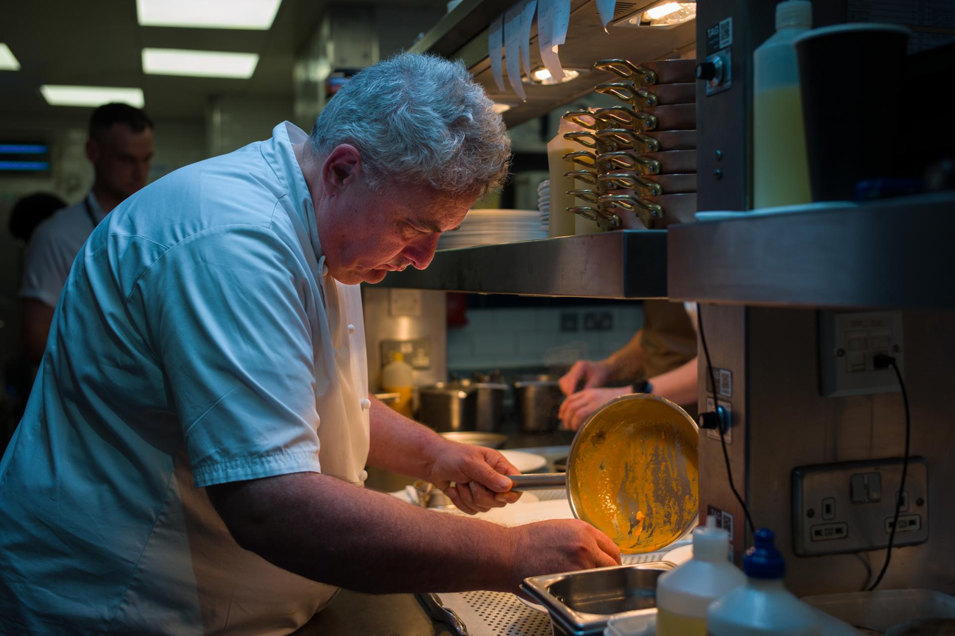 Global Photography Awards Winner - Michelin-starred chef Richard Corrigan in his kitchen