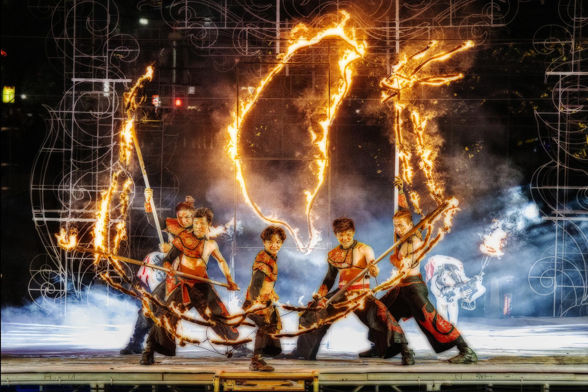 Global Photography Awards Winner - Fire Dragon-The Light of Taiwan