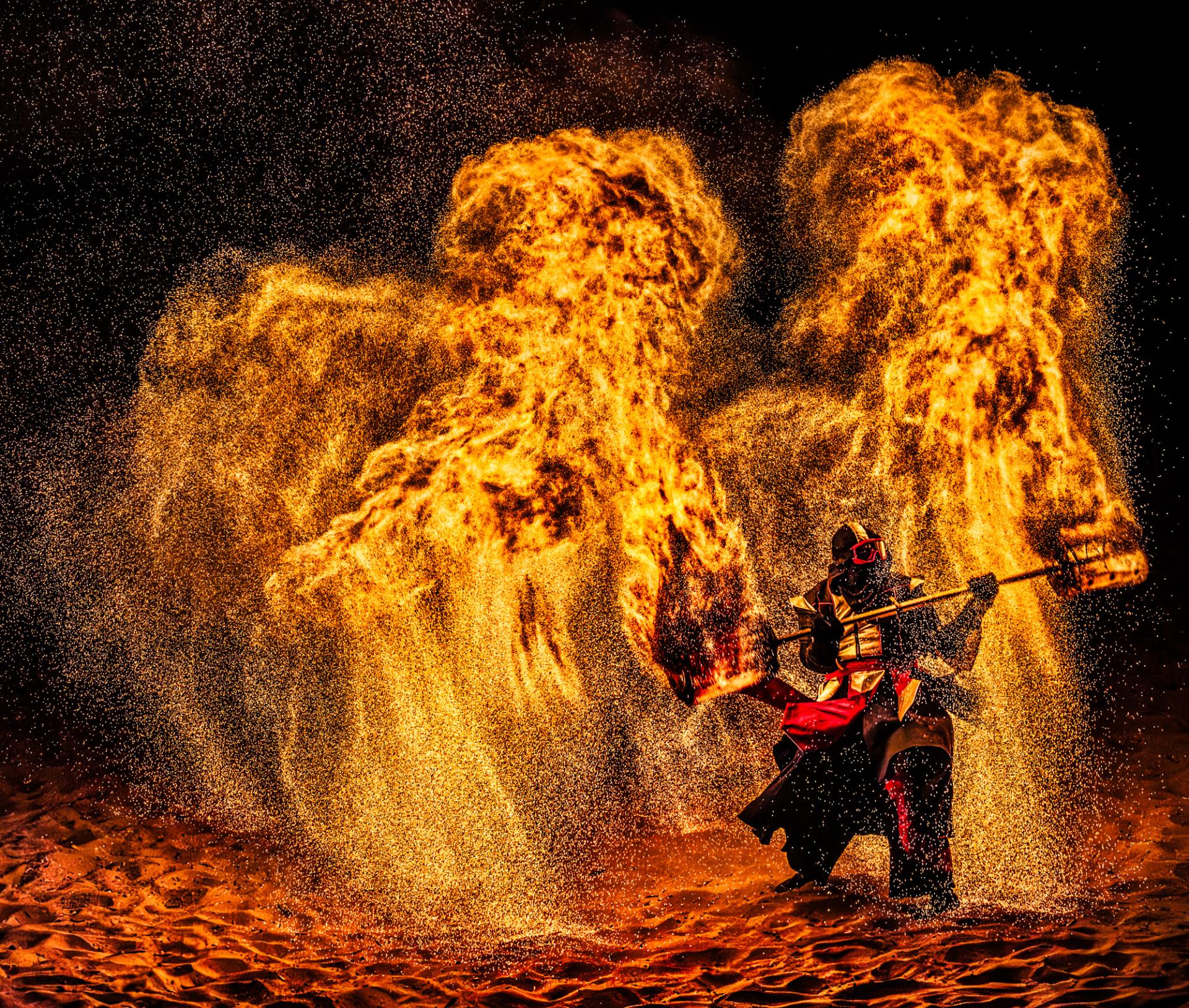 Global Photography Awards Winner - Dance of Flames 