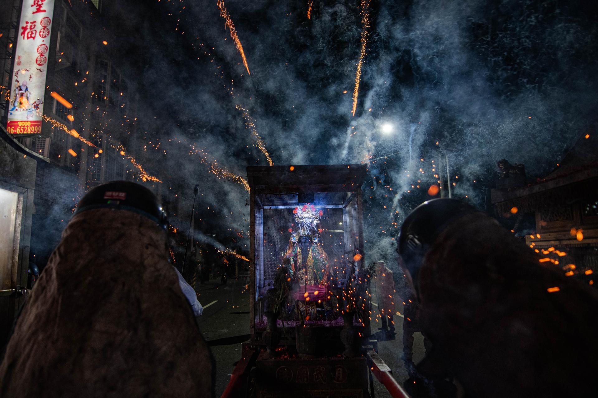 Global Photography Awards Winner - Yanshui Beehive Fireworks Festival