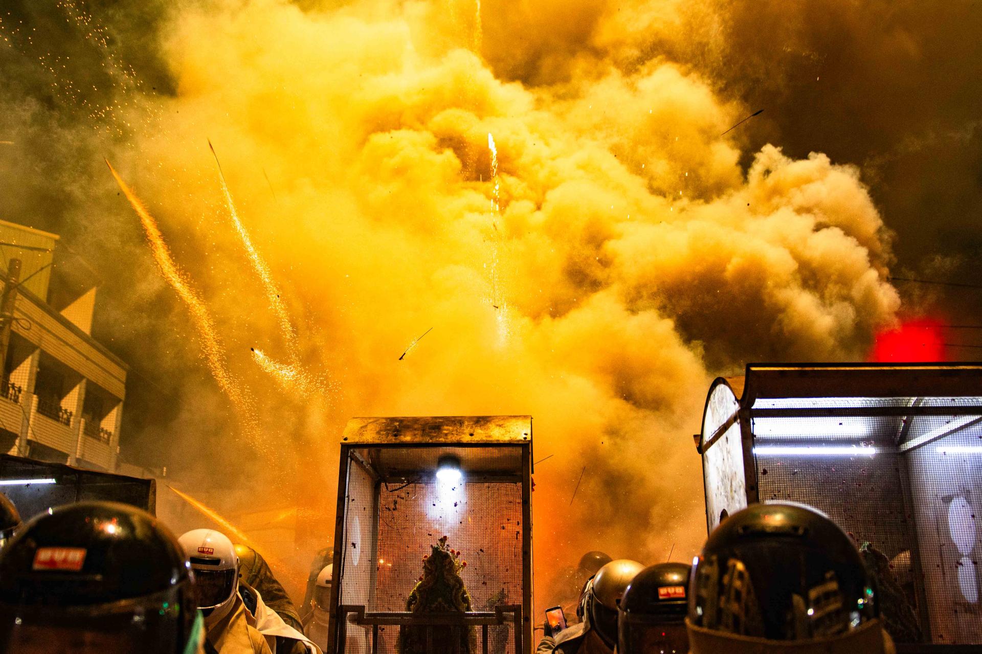 Global Photography Awards Winner - Yanshui Beehive Fireworks Festival
