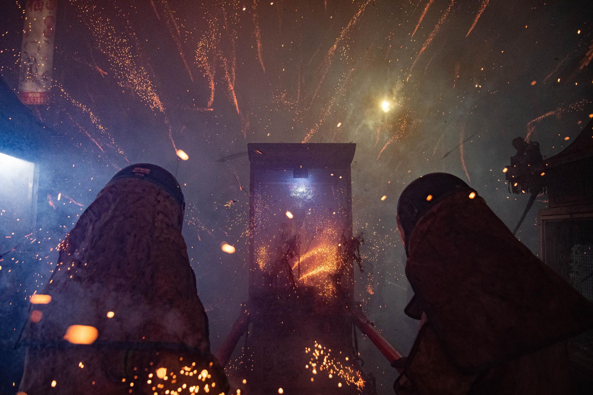 Global Photography Awards Winner - Yanshui Beehive Fireworks Festival
