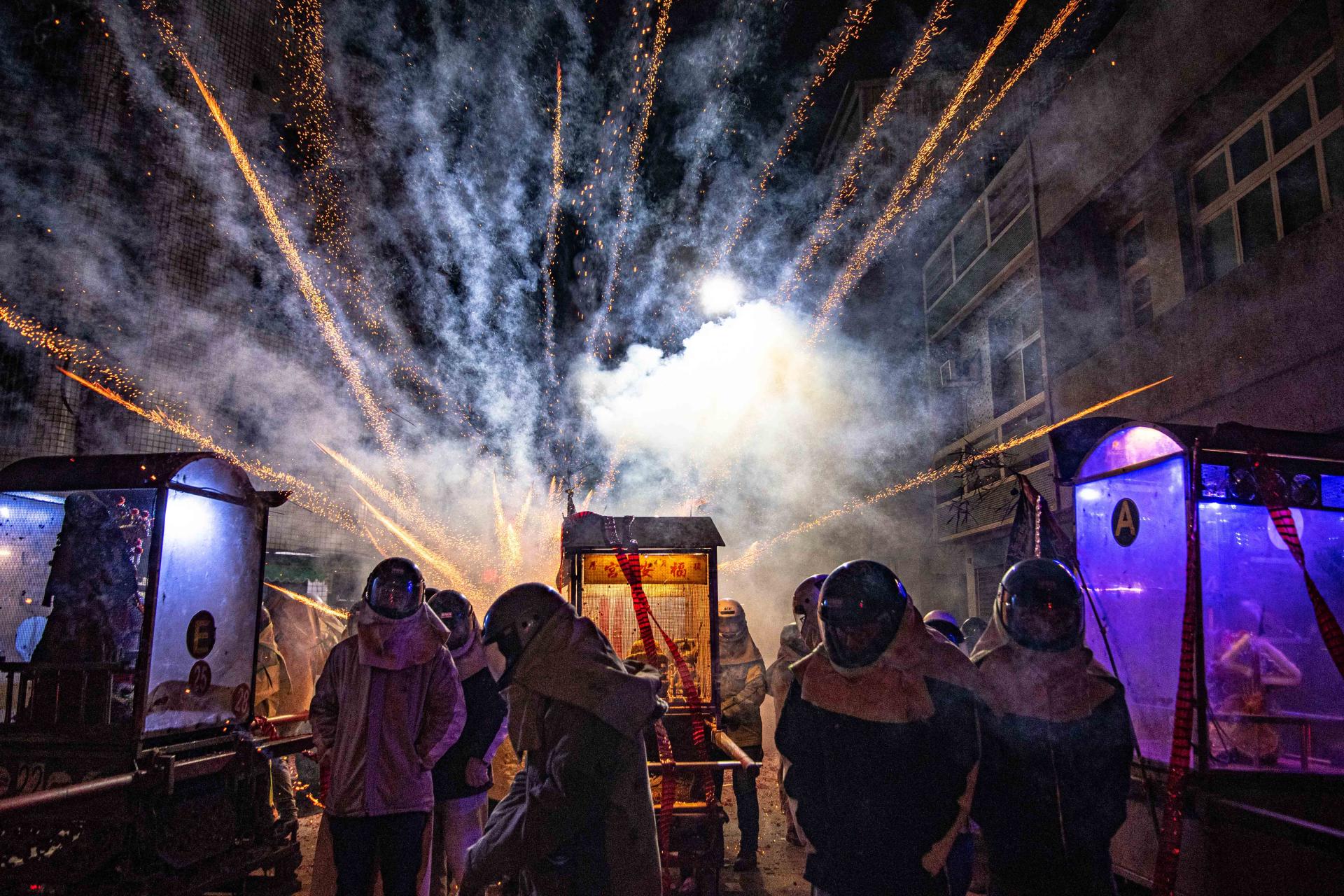 Global Photography Awards Winner - Yanshui Beehive Fireworks Festival