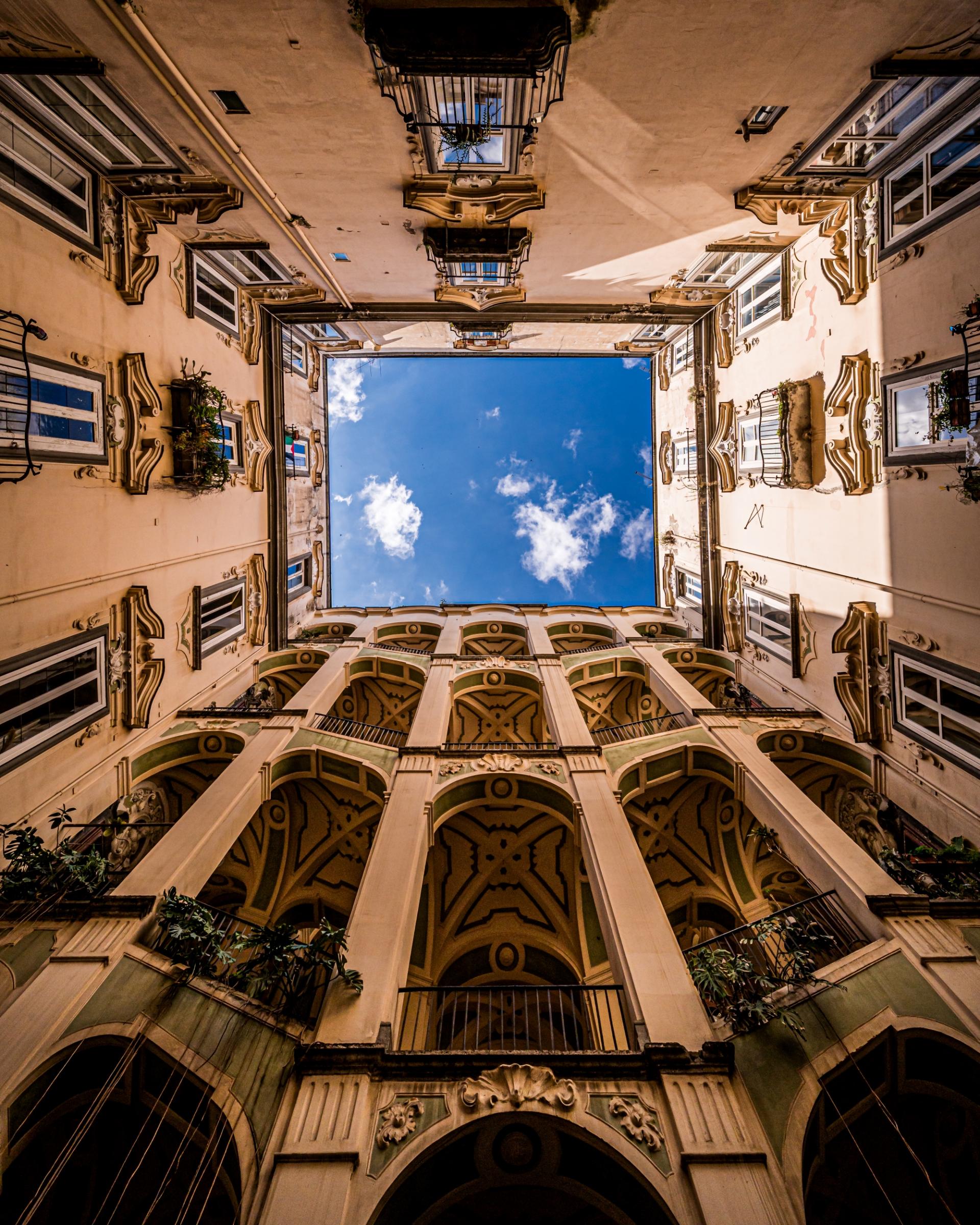 Global Photography Awards Winner - Veiled Naples: the geometry of silence