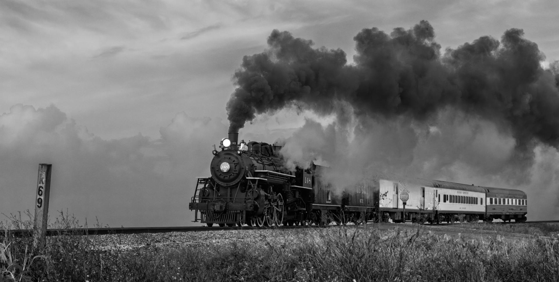Global Photography Awards Winner - Steam Train Sunset