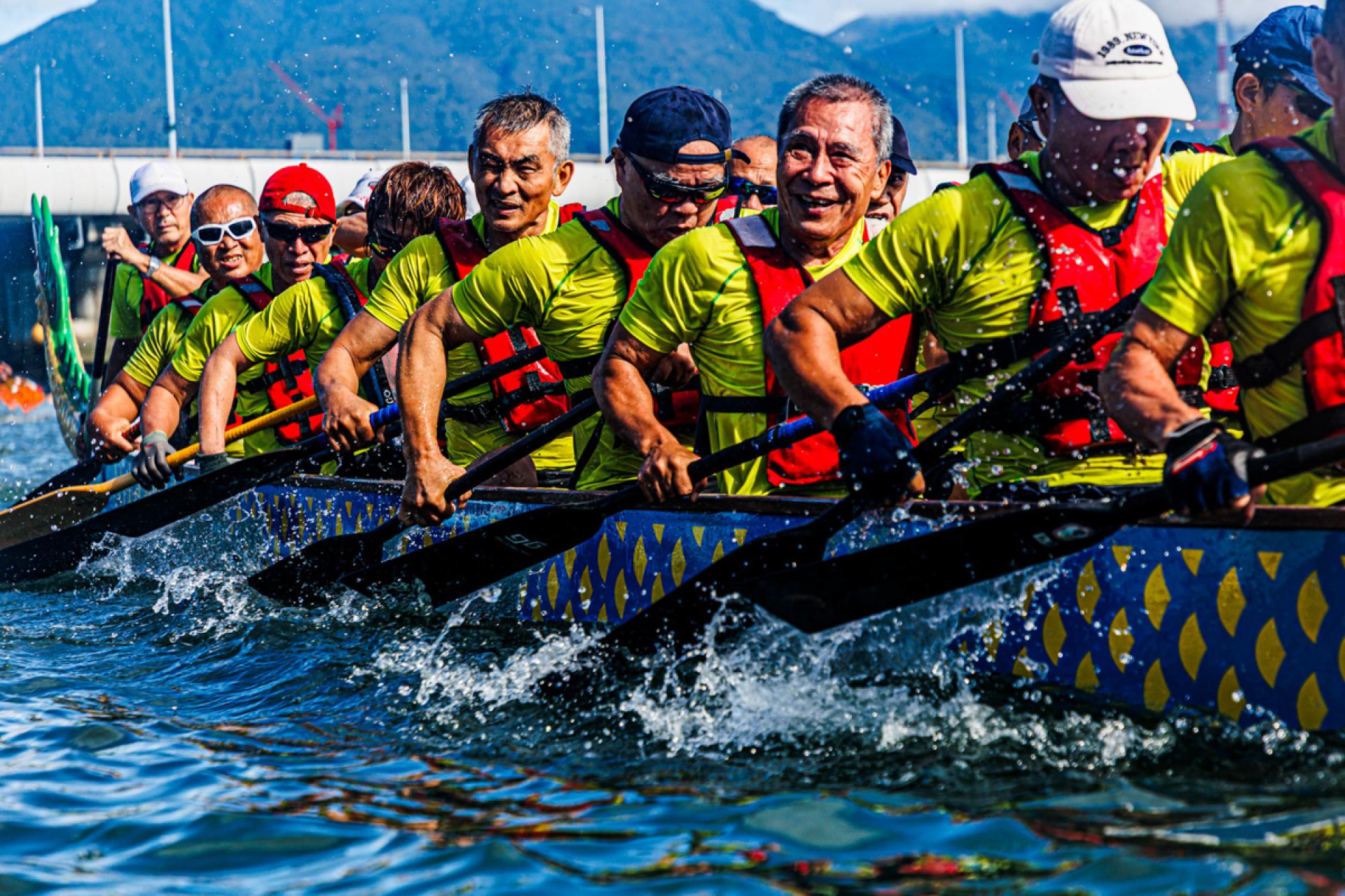 Global Photography Awards Winner - Lifelong Dragon Boaters