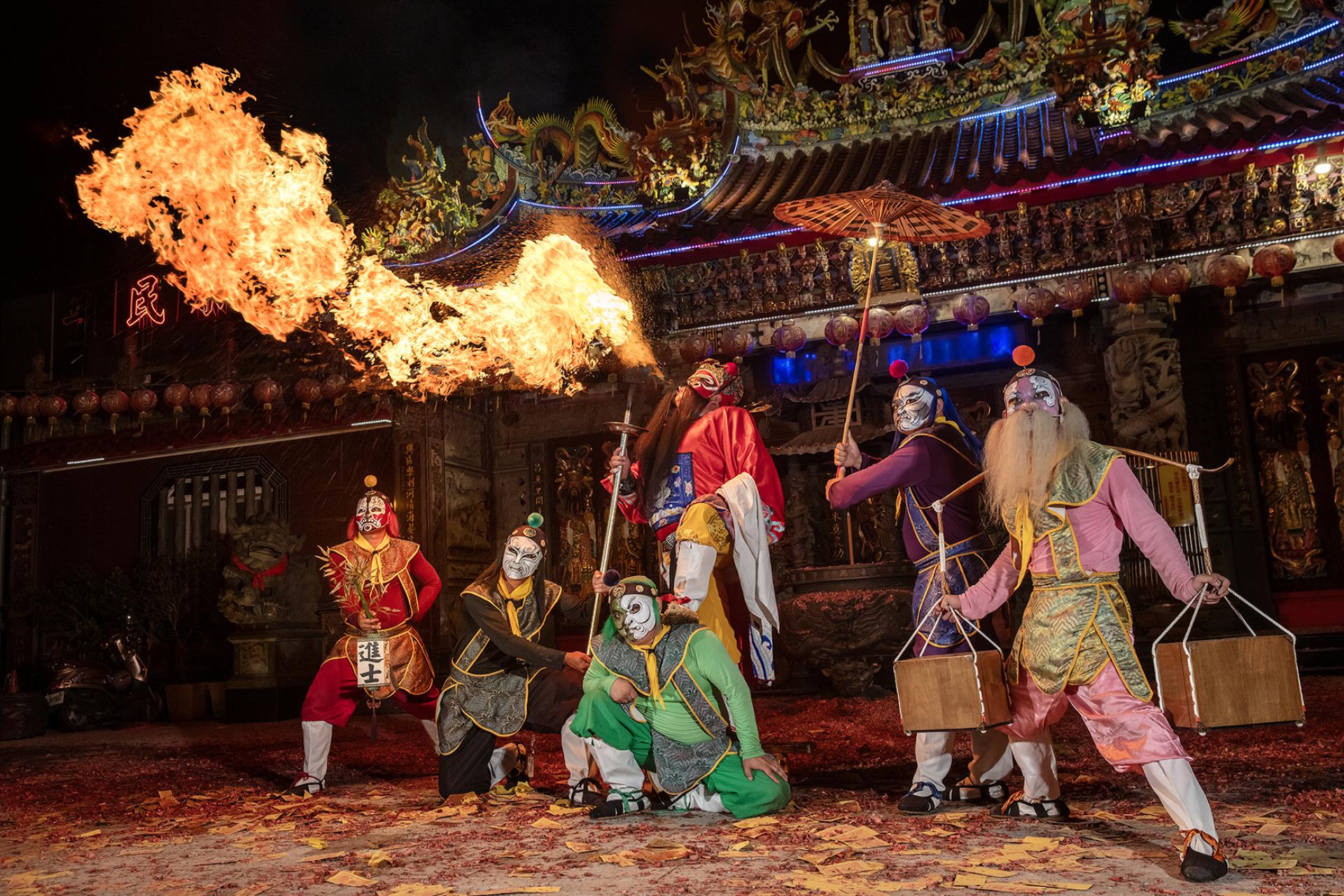 Global Photography Awards Winner - Zhong Kui breathes fire