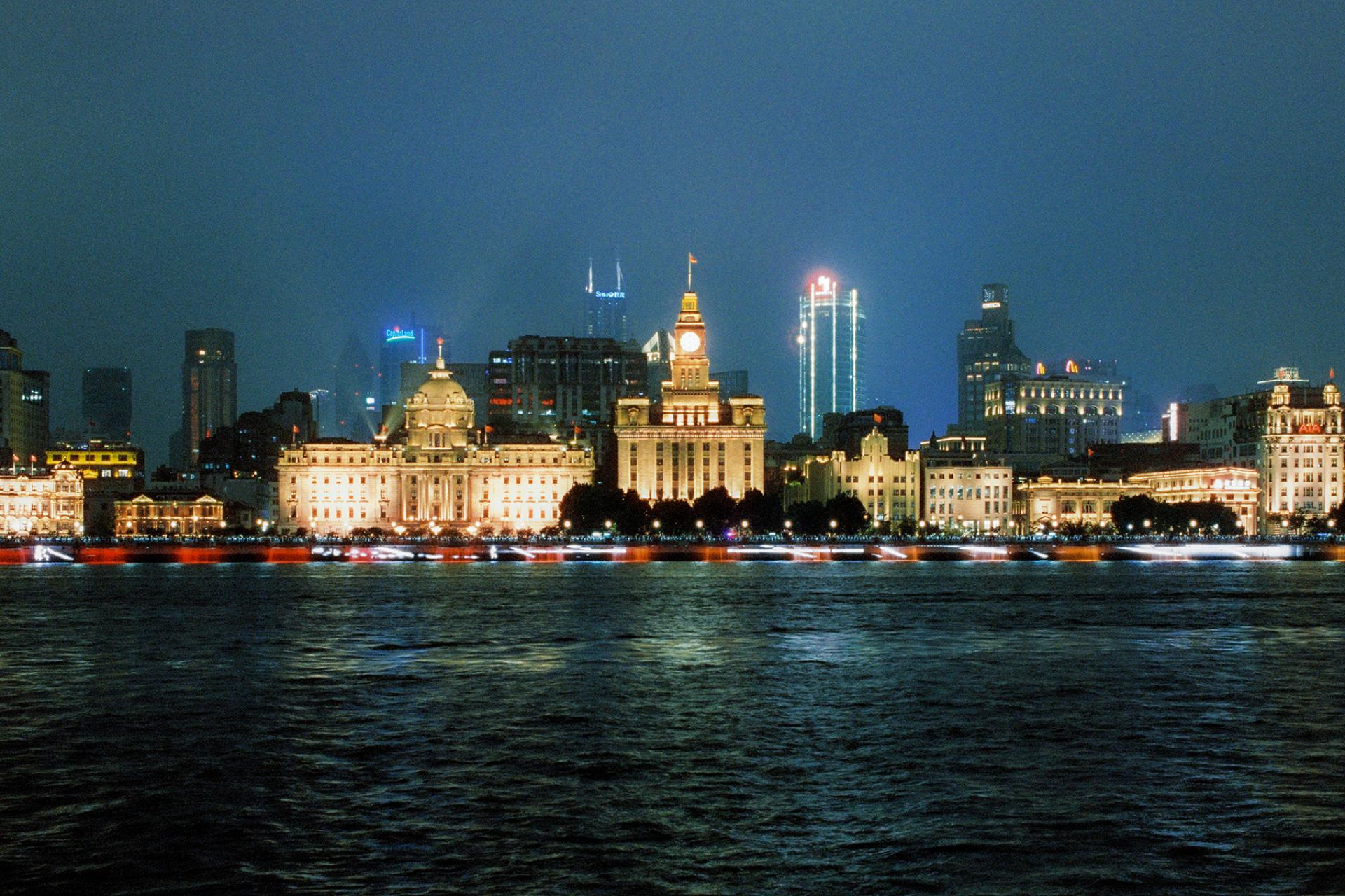 Global Photography Awards Winner - Shanghai Nocturne: Neon Drenched