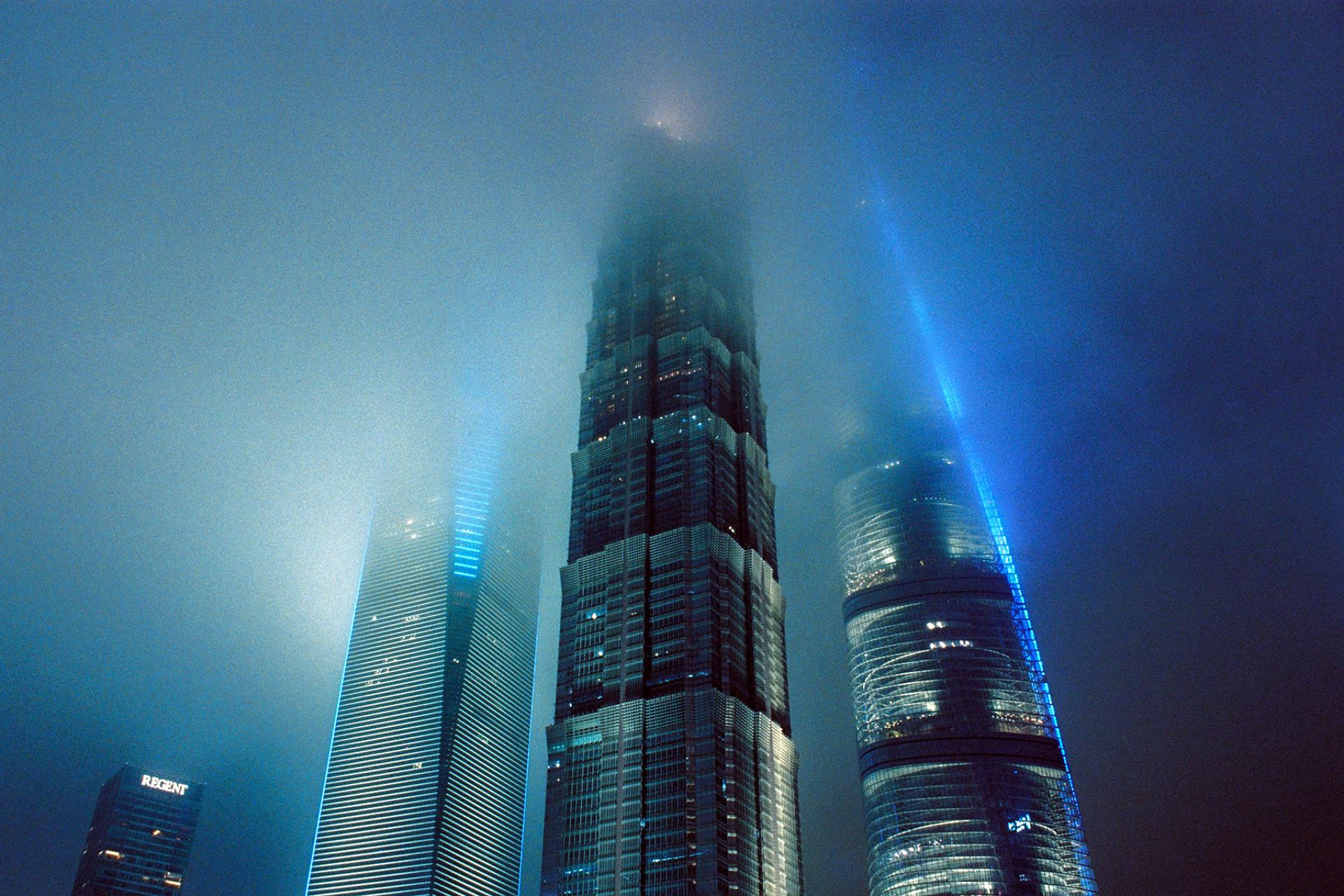 Global Photography Awards Winner - Shanghai Nocturne: Neon Drenched