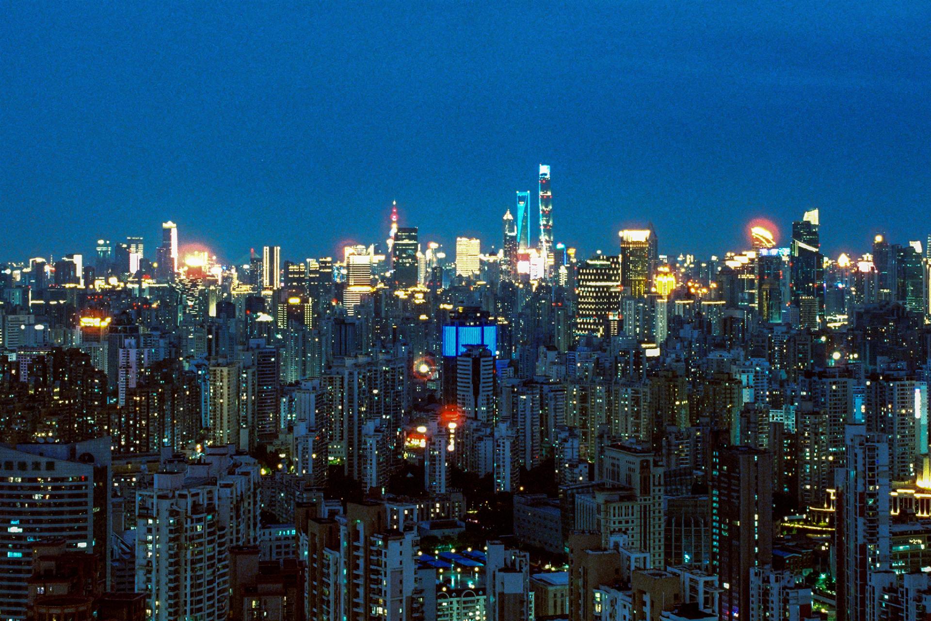 Global Photography Awards Winner - Shanghai Nocturne: Neon Drenched