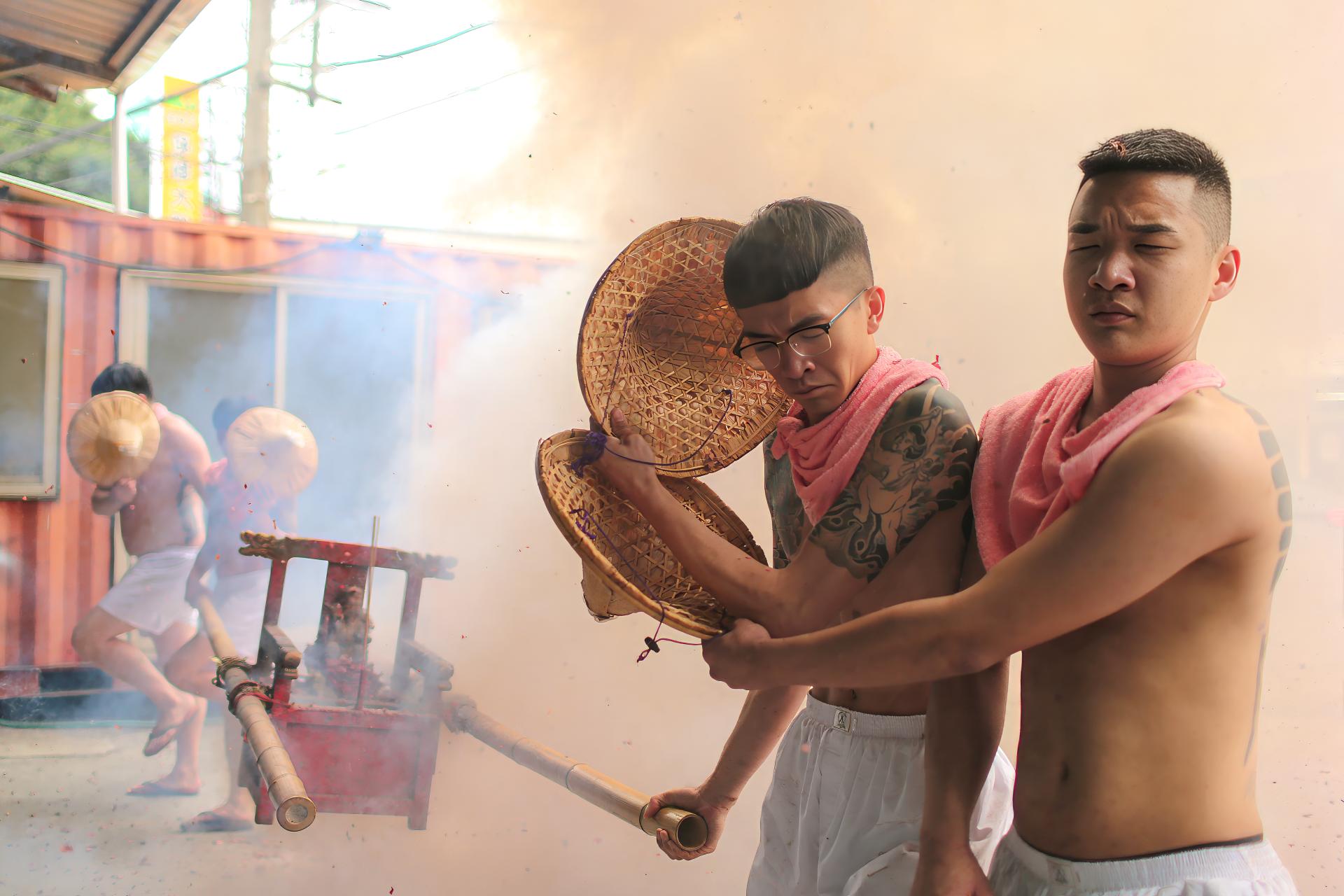 Global Photography Awards Winner - Firecracker Tattoos: The Imprint of Devotion