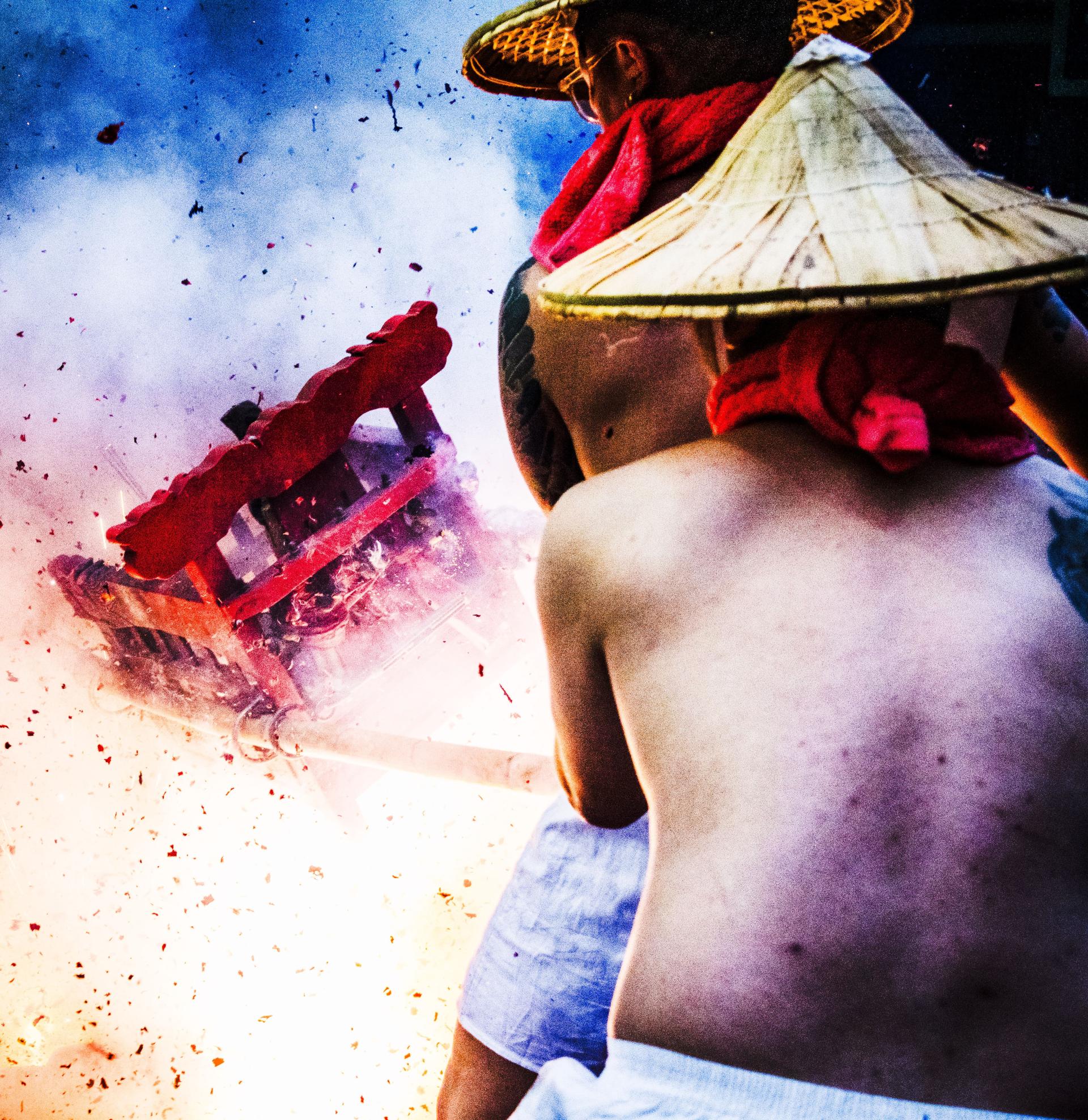 Global Photography Awards Winner - The Night Procession of the Earth God 