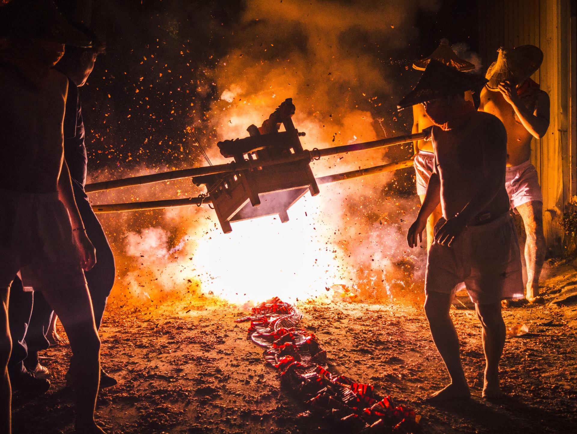 Global Photography Awards Winner - The Night Procession of the Earth God 