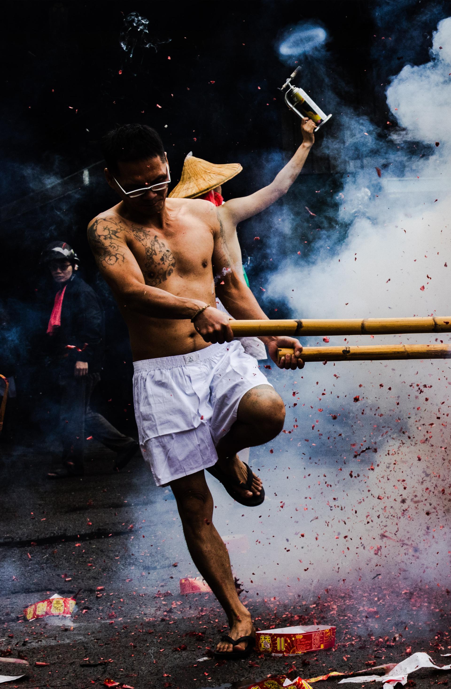Global Photography Awards Winner - The Night Procession of the Earth God 