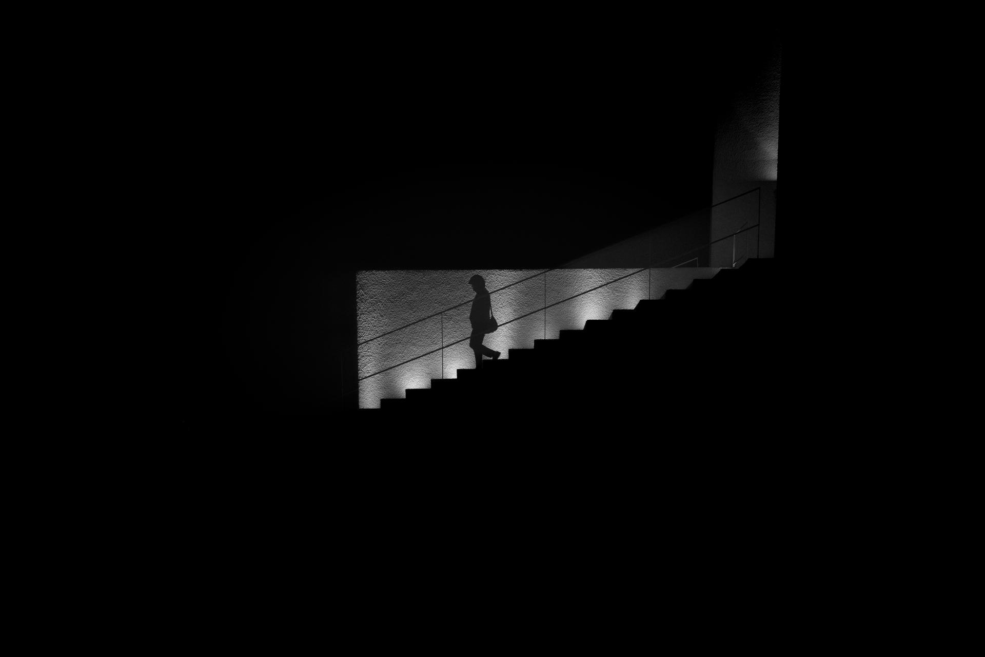 Global Photography Awards Winner - Glimmering Walk Alone