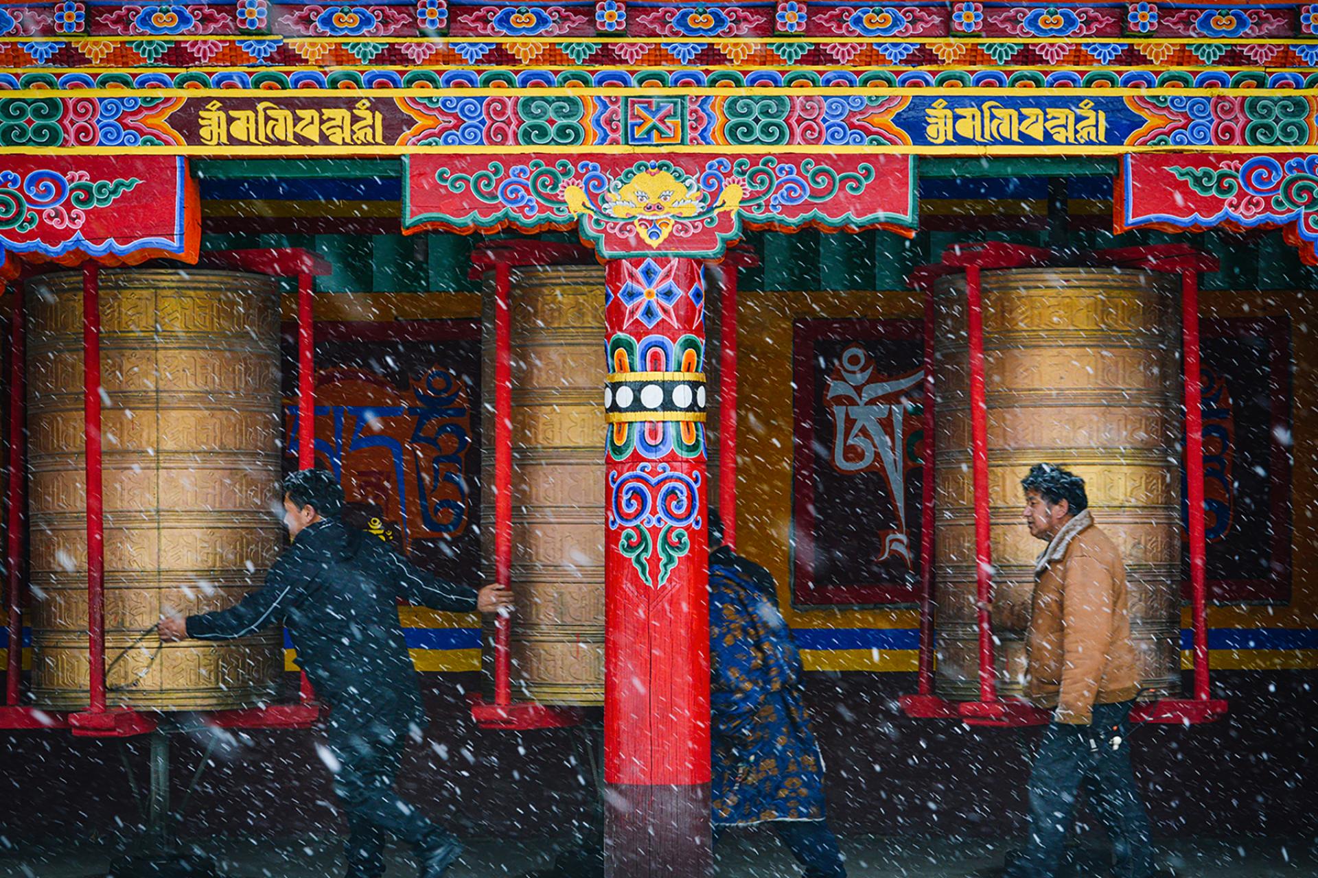 Global Photography Awards Winner - Blizzard Homeward
