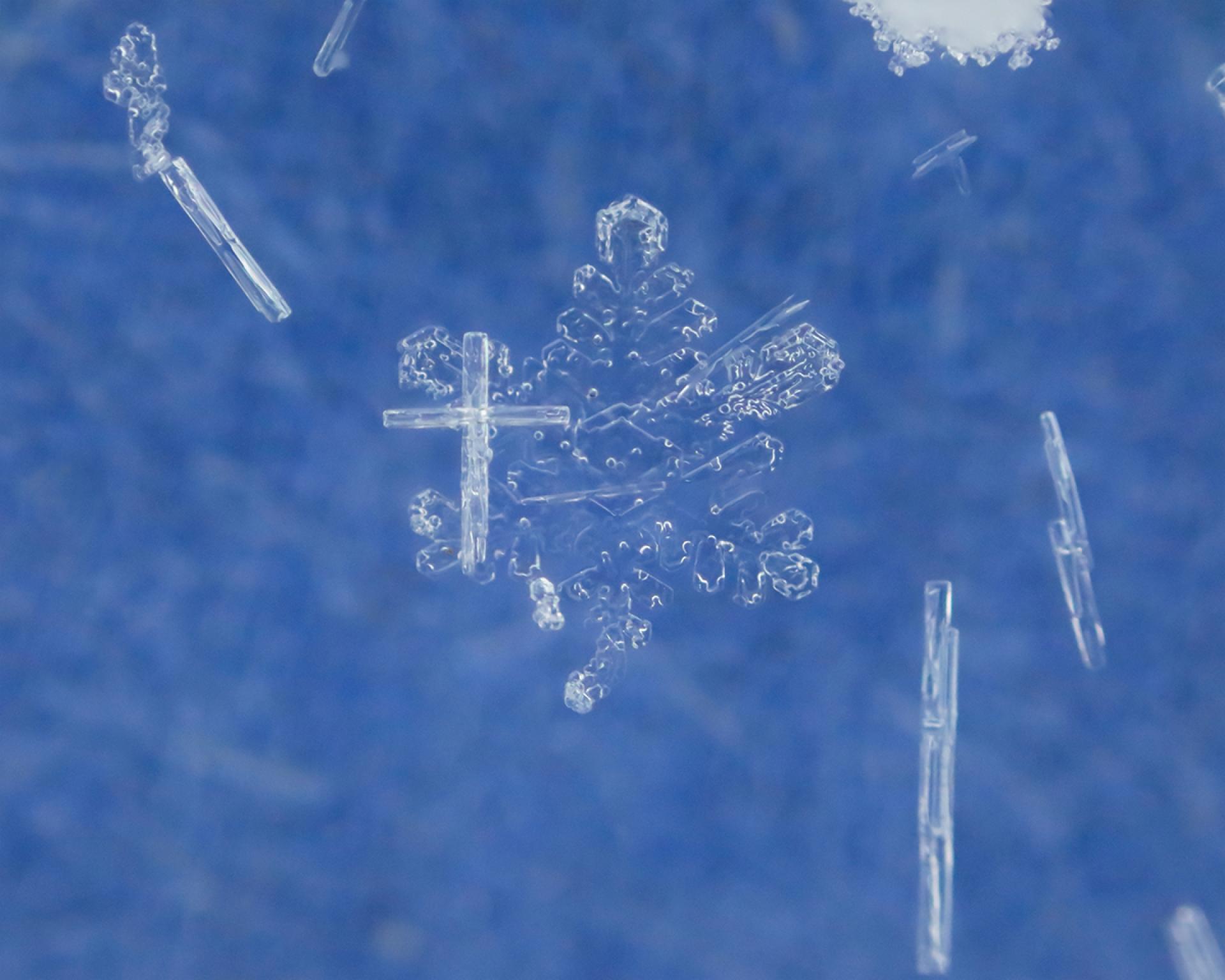 Global Photography Awards Winner - Cross and Snowflake