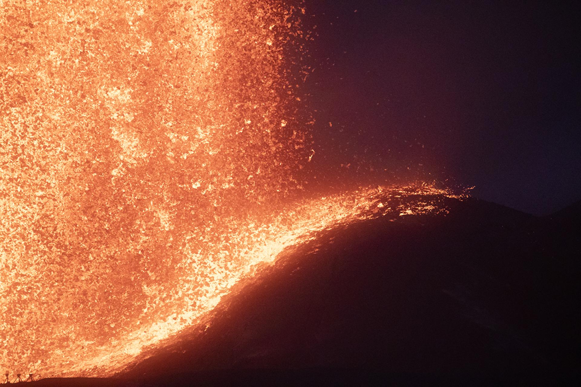 Global Photography Awards Winner - Lava's Splatter