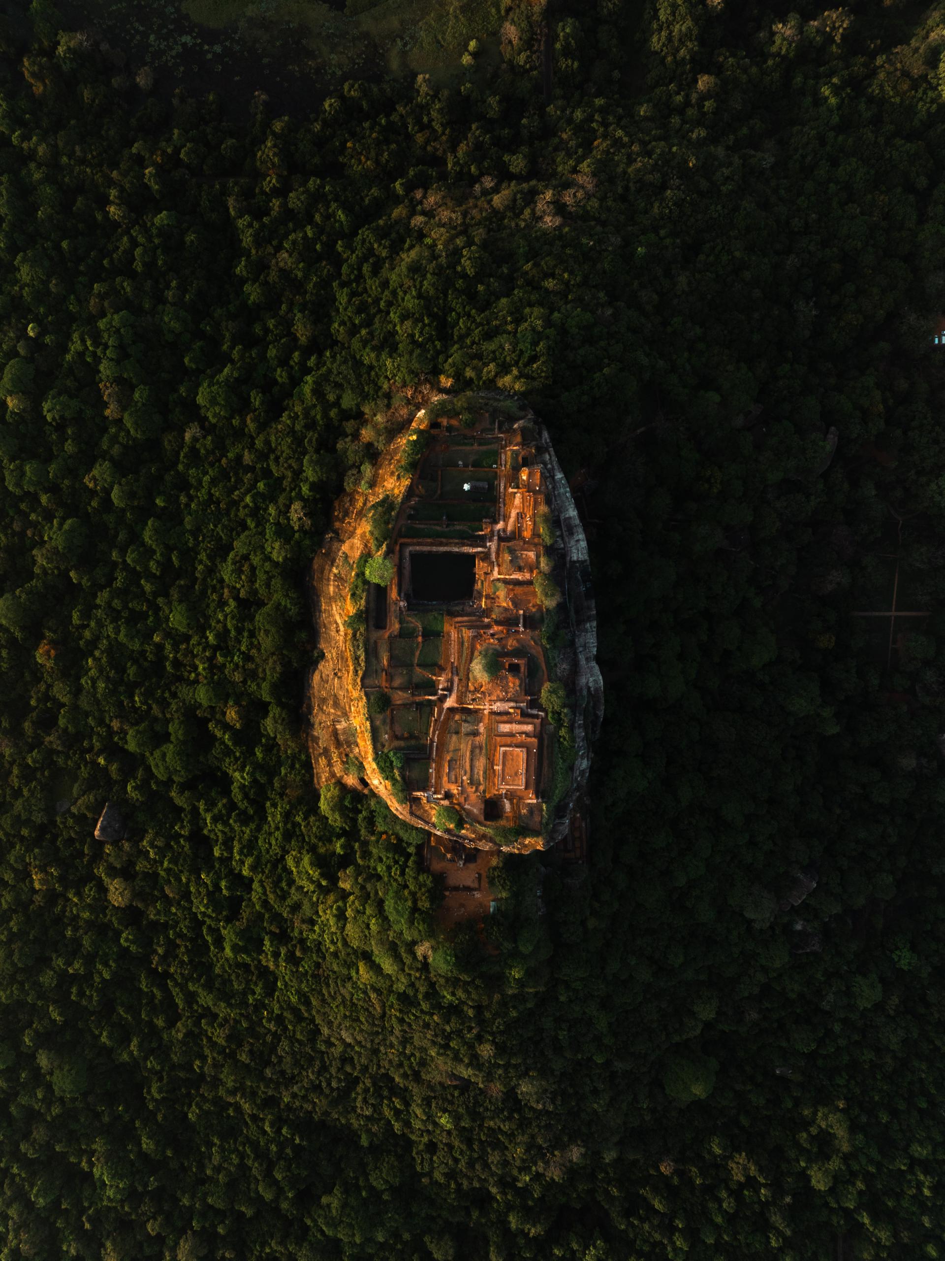 Global Photography Awards Winner - Monolith: Sigiriya from Above