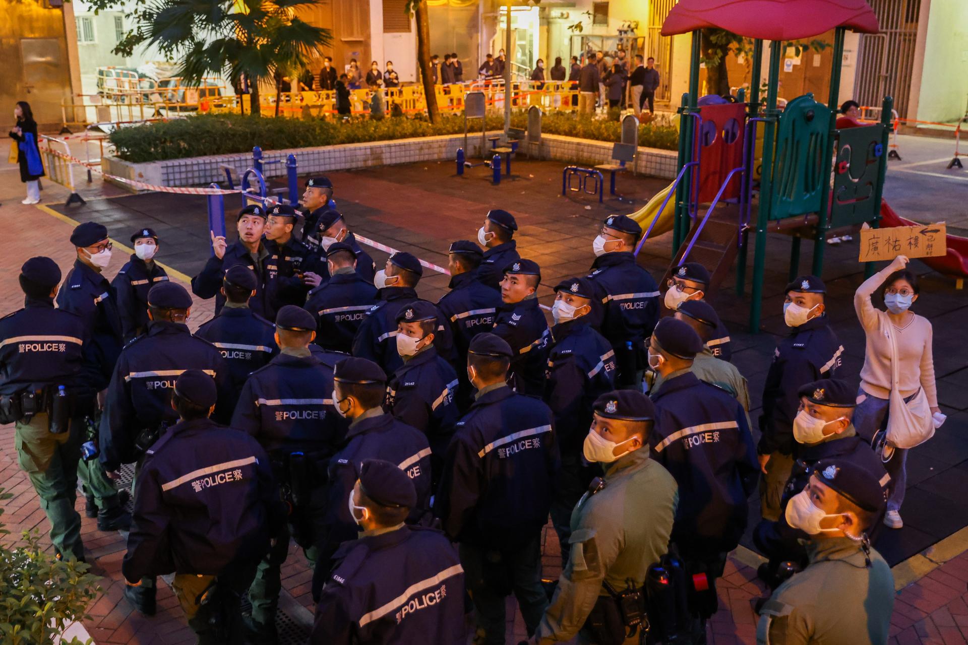 Global Photography Awards Winner - Under the Grip: Hong Kong Fire